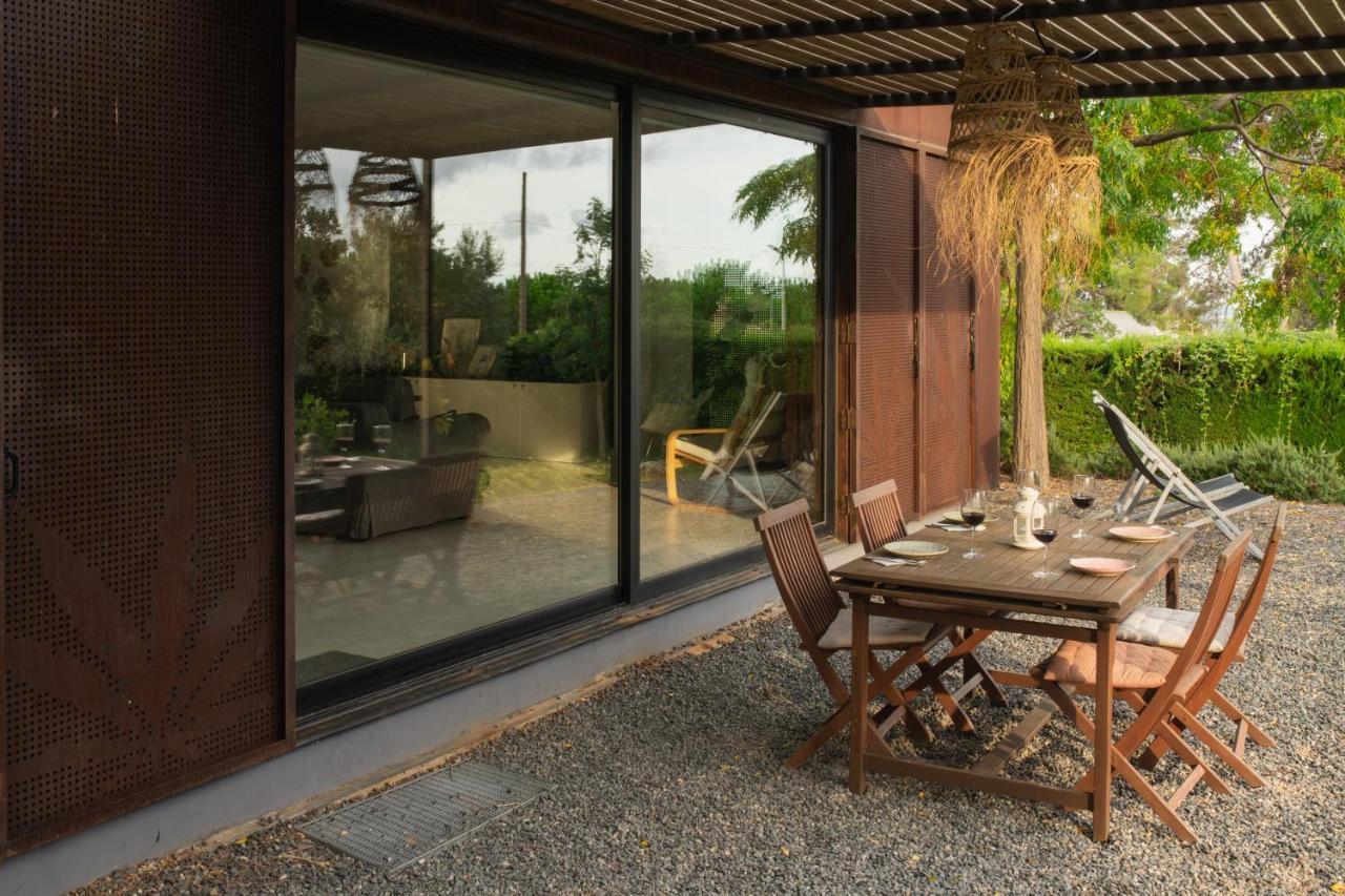 Menta House Preciosa Eco-Casa Con Gran Jardin Y Barbacoa Villa Alcover Kültér fotó